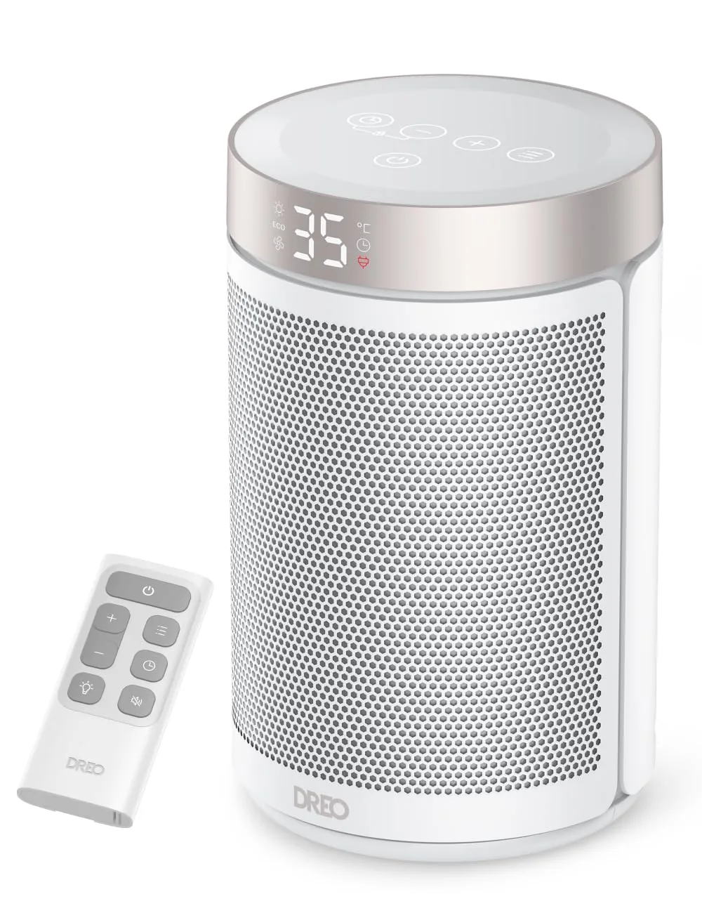 Vista 2 de Dreo Atom 316 Aquecedor Cerâmico PTC 1500W 34 dB